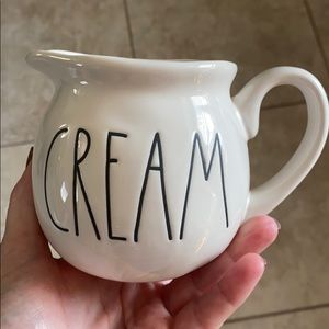 Rae Dunn Coffee Cream ceramic holder
